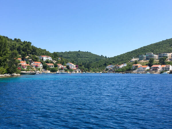 korcula island in Croatia