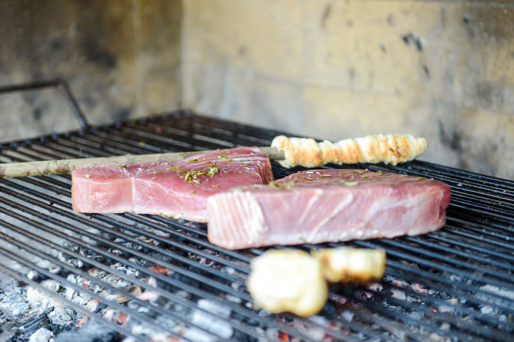 korcula holiday barbecue croatian food