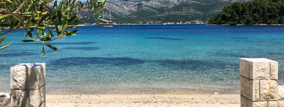 korcula holiday private beach